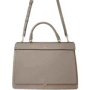 Furla Leather 2way Handbag Brown